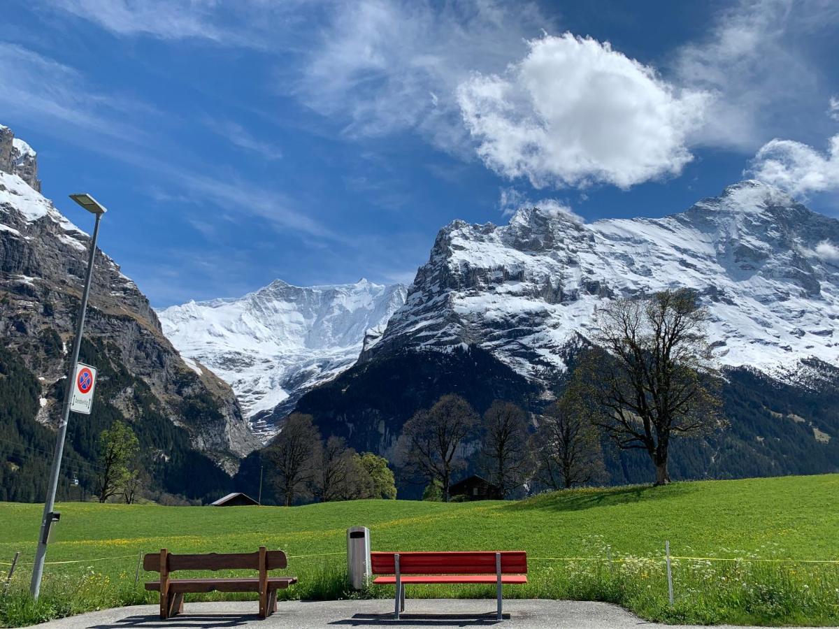 Luxury, New - Amazing Views Grindelwald Eiger Jungfrau Moench Lägenhet Exteriör bild